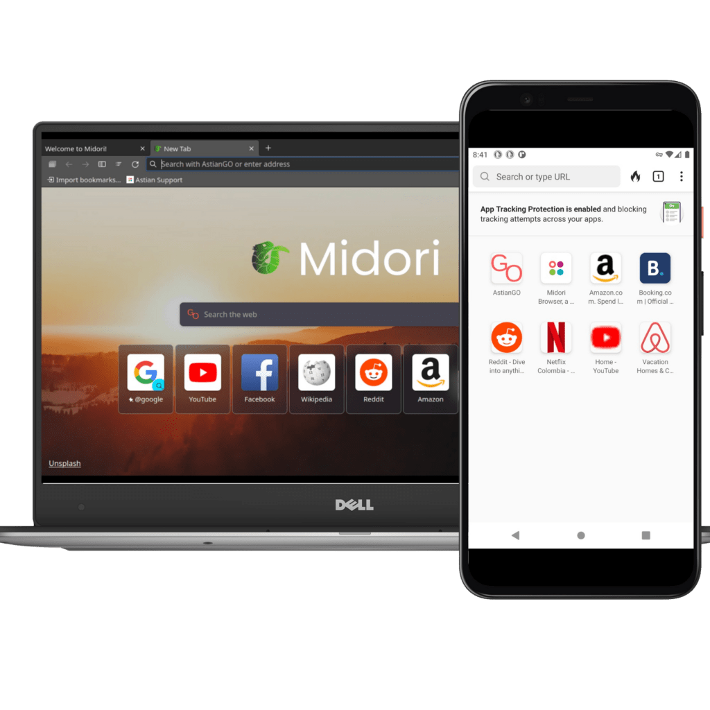 Midori in your devices.