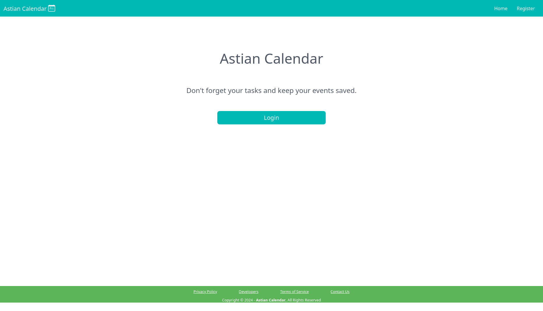 Astian Calendar