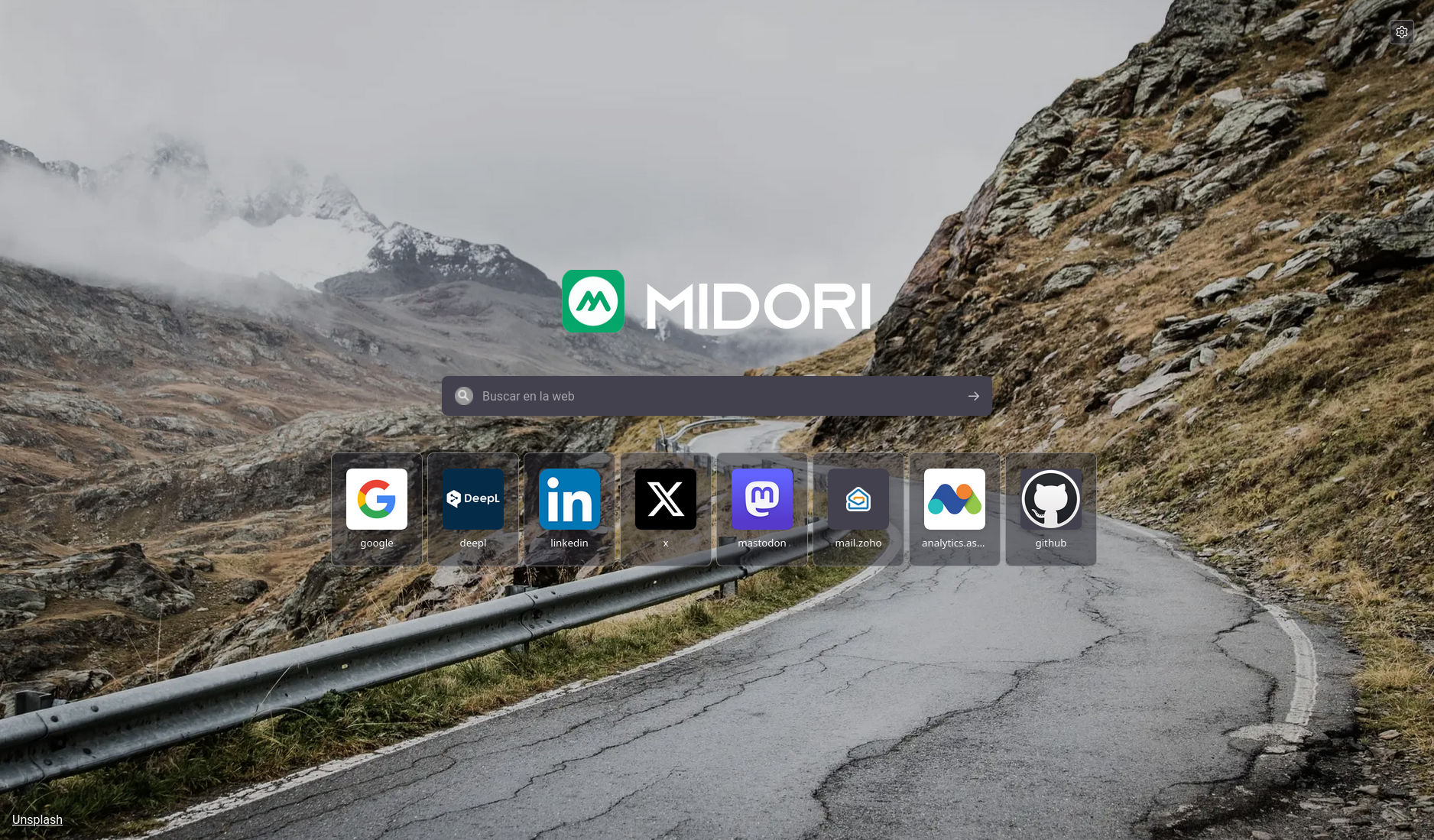Midori 11.5.3 more web privacy.
