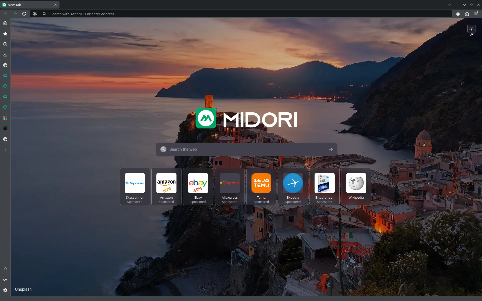 Midori 11.5.3: más privacidad en la web.