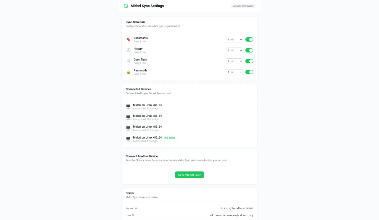 Midori will change Firefox Sync to Midori Sync