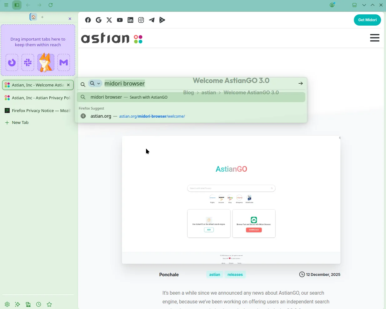 Vertical Tabs