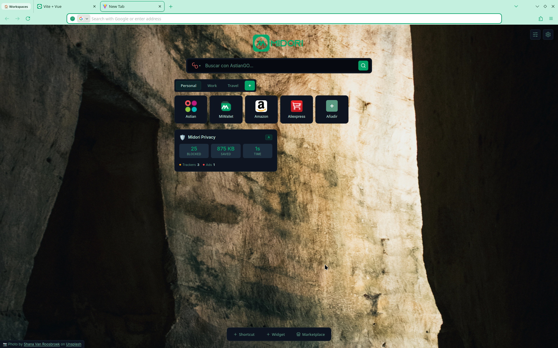 Midori Browser new version